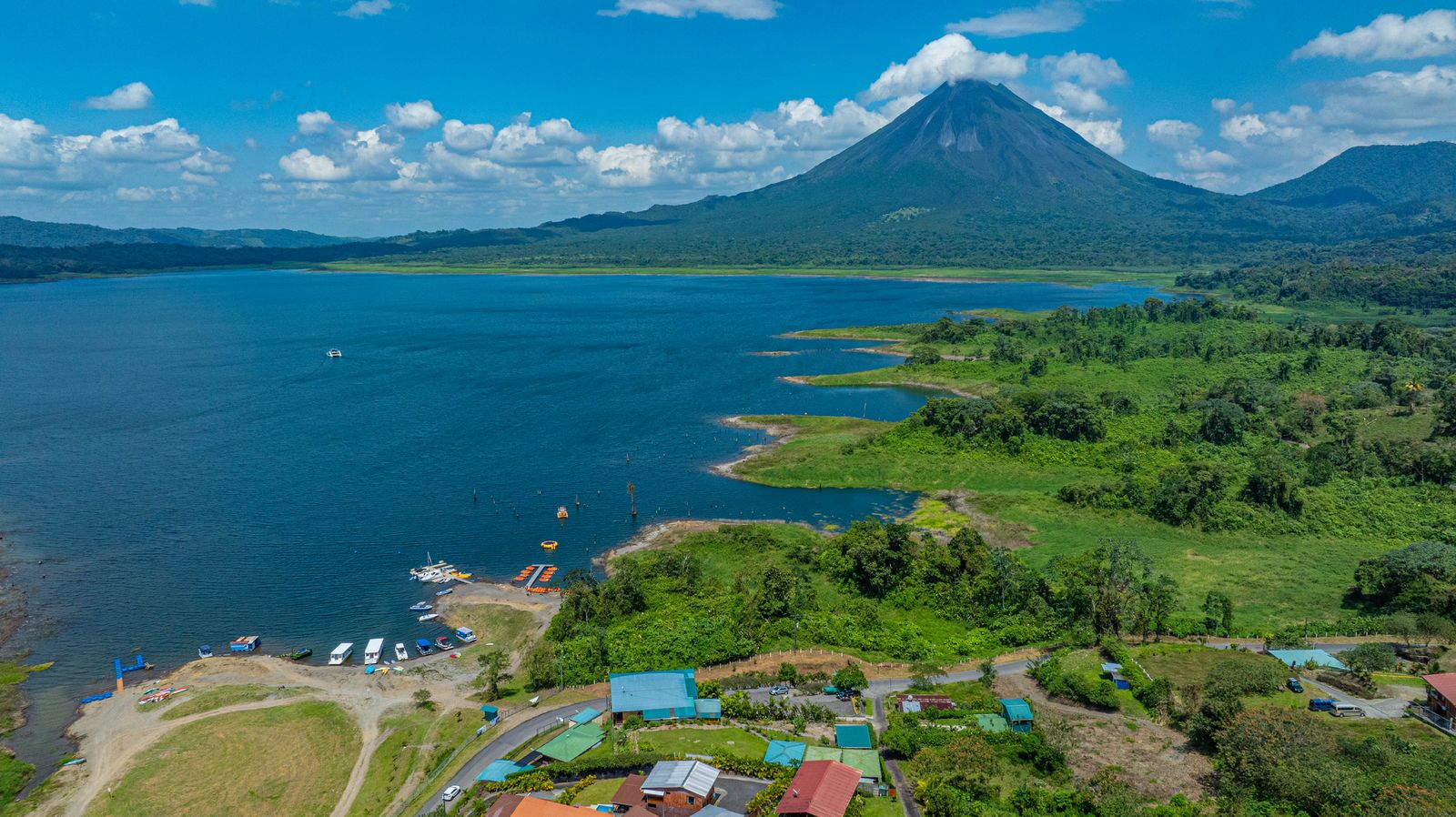 Vista de El Castillo La Fortuna