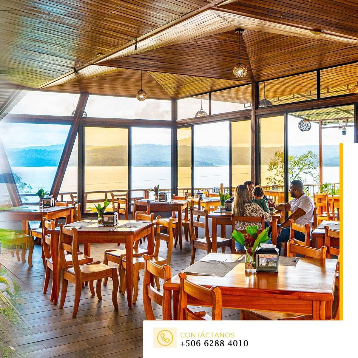 Fusion Arenal Restaurant View